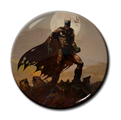 Batman - Zombie 1.5" Pin