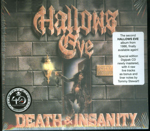 Hallows Eve - Death & Insanity *CD New