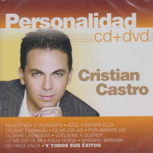 Cristian Castro - Personalidad *Cd+Dvd*  New