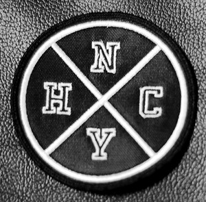 New York Hardcore Logo 3x3" Embroidered Patch