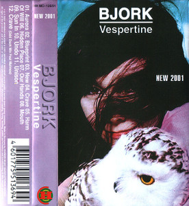 Bjork - Vespertine * New Cassette