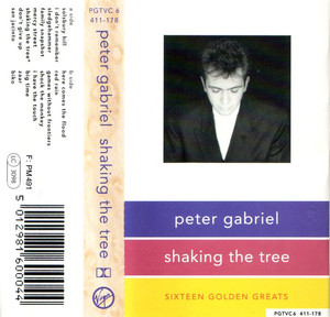 Peter Gabriel- Shaking The Tree (Sixteen Golden Greats)  Cassette