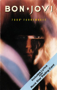 Bon Jovi - 7800 Fahrenheit  Cassette