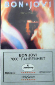 Bon Jovi - 7800 Fahrenheit  Cassette