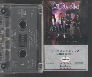 Cinderella - Night Songs  Cassette
