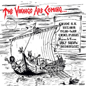 The Vikings Are Coming Swedish Punk Comp - Fear Of War, Bedroverz, Cruel Maniax + Lp *New