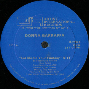 Donna Garraffa - Let Me Be Your Fantasy Lp *Used