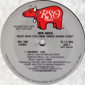 Bee Gees - Select Disco Cuts From "Spirits Having Flown" Lp *Used