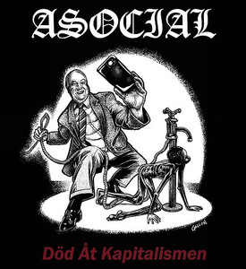 Asocial - Dod At Kapitalismen Lp *New