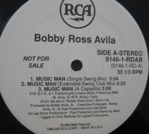 Bobby Ross Avila - Music Man Lp *Used