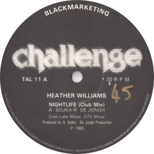 Heather Williams - Nightlife Lp *Used