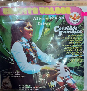 Chayito Valdez - Album Con 30 Exitos Corridos Famosos Lp *Used
