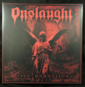 Onslaught - Live Damnation Ltd Colored Vinyl Uk Press Gatefold Lp *New