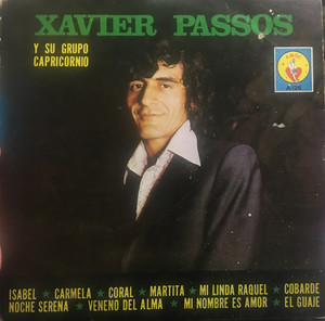 Xavier Passos Y Su Grupo Capricornio - Isabel Lp *Used