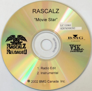 Rascalz - Movie Star Promo Single Lp *Used