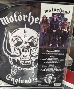 Motorhead - England 1978 (Picture Disc Vinyl) Lp *New