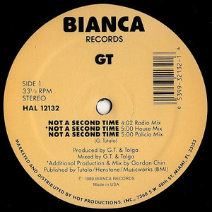 Gt - Not A Second Time Lp *Used
