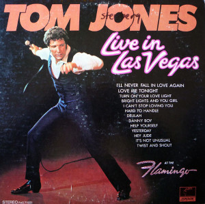 Tom Jones - Live In Las Vegas Gatefold *Japan Press* Lp *Used