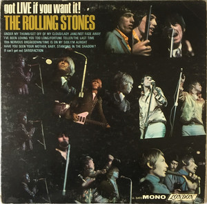 Rolling Stones - Got Live If You Want It! Lp *Used