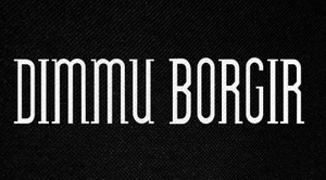 Dimmu Borgir Logo 6x3" Printed Patch