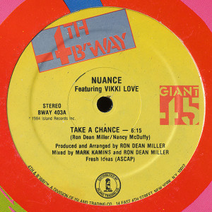Nuance - Take A Chance Lp *Used