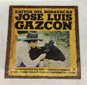Jose Luis Gazcon - Exitos Del Robavacas Lp *Used