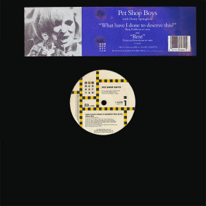 Pet Shop Boys With Dusty Springfield What Have I Done To Deserve This? / Rent Lp *Used
