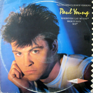Paul Young - Wherever I Lay * Extended Mix Versions Lp *Used