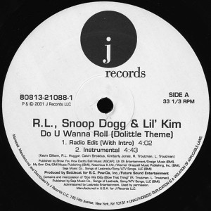 R.L.* & Snoop Dogg & Lil' Kim – Do U Wanna Roll (Dolittle Theme) Lp *Used