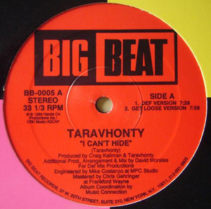 Taravhonty – I Can'T Hide Lp *Used
