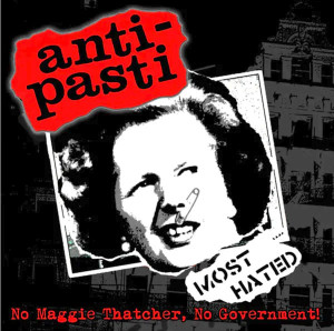Anti-Pasti - No Maggie Thatcher, No Government! (Red Vinyl) Lp *New