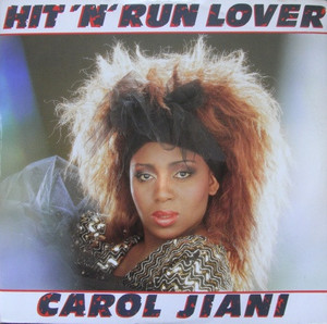 Carol Jiani - Hit 'N' Run Lover * Uk Press With Cover * Ml Lp *Used
