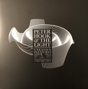 Peter Hook & The Light - Unknown Pleasures Tour 2012 Vol,2 Ltd Ed White Vinyl Uk Press Lp *New
