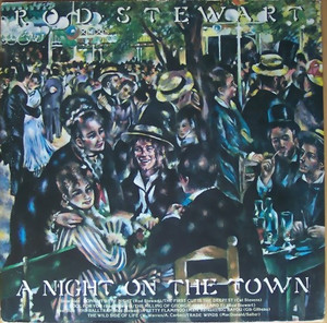 Rod Stewart - A Night On The Town *Japan Press* Lp *Used
