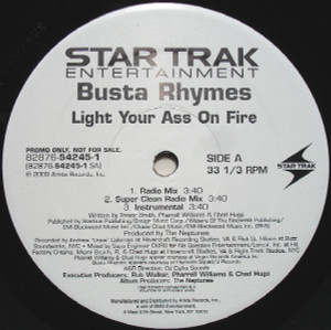 Busta Rhymes – Light Your Ass On Fire Lp *Used