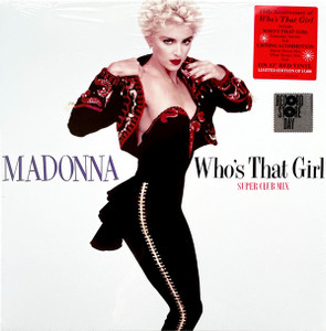 Madonna - Who'S That Girl Super Club Mix 35Th Anniv Rsd Red Vinyl German Press (Of 15000) Lp *New
