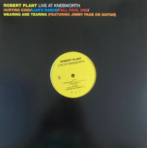 Robert Plant- Live At Knebworth Rsd Canada Press Lp *New