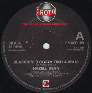Hazell Dean - Searchin' ( I Gotta Find A Man ) Lp *Used