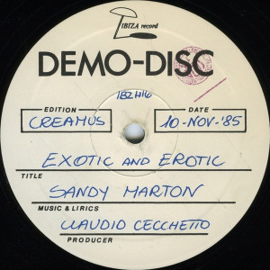 Sandy Marton - Exotic And Erotic Lp *Used