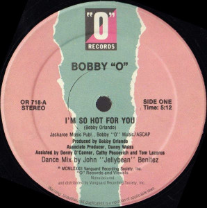 Bobby O - I'M So Hot For You Lp *Used