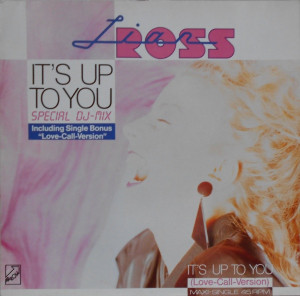 Lian Ross - Its Up To You * German Press * Ml Lp *Used