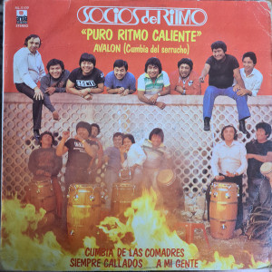 Los Socios Del Ritmo - Puro Ritmo Caliente Lp *Used