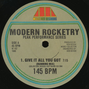 Modern Rocketry - Give It All You Got Lp *Used