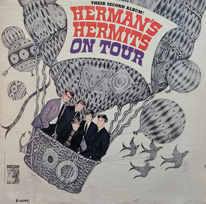 Hermans Hermits On Tour Lp *Used
