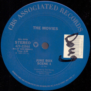 The Movies - Juke Box Scene 1 Lp *Used