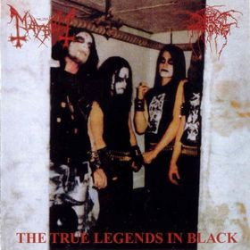 Darkthrone / Mayhem - The True Legends In Black *Color Vinyl* Lp *New