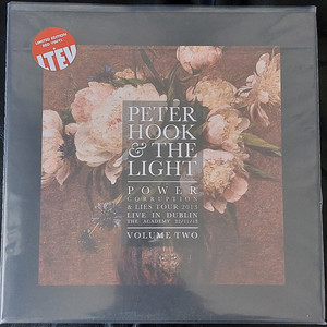 Peter Hook & The Light - Power Corruption & Lies Tour 2013 Vol,2 Ltd Ed Red Vinyl Uk Press Lp *New
