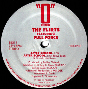 The Flirts - Full Force Lp *Used