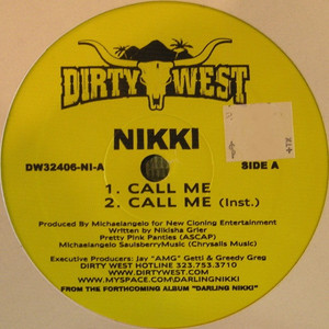 Nikki - Call Me Lp *Used
