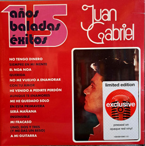 Juan Gabriel – 15 Anos Baladas Exitos *Double Lp* Lp *New